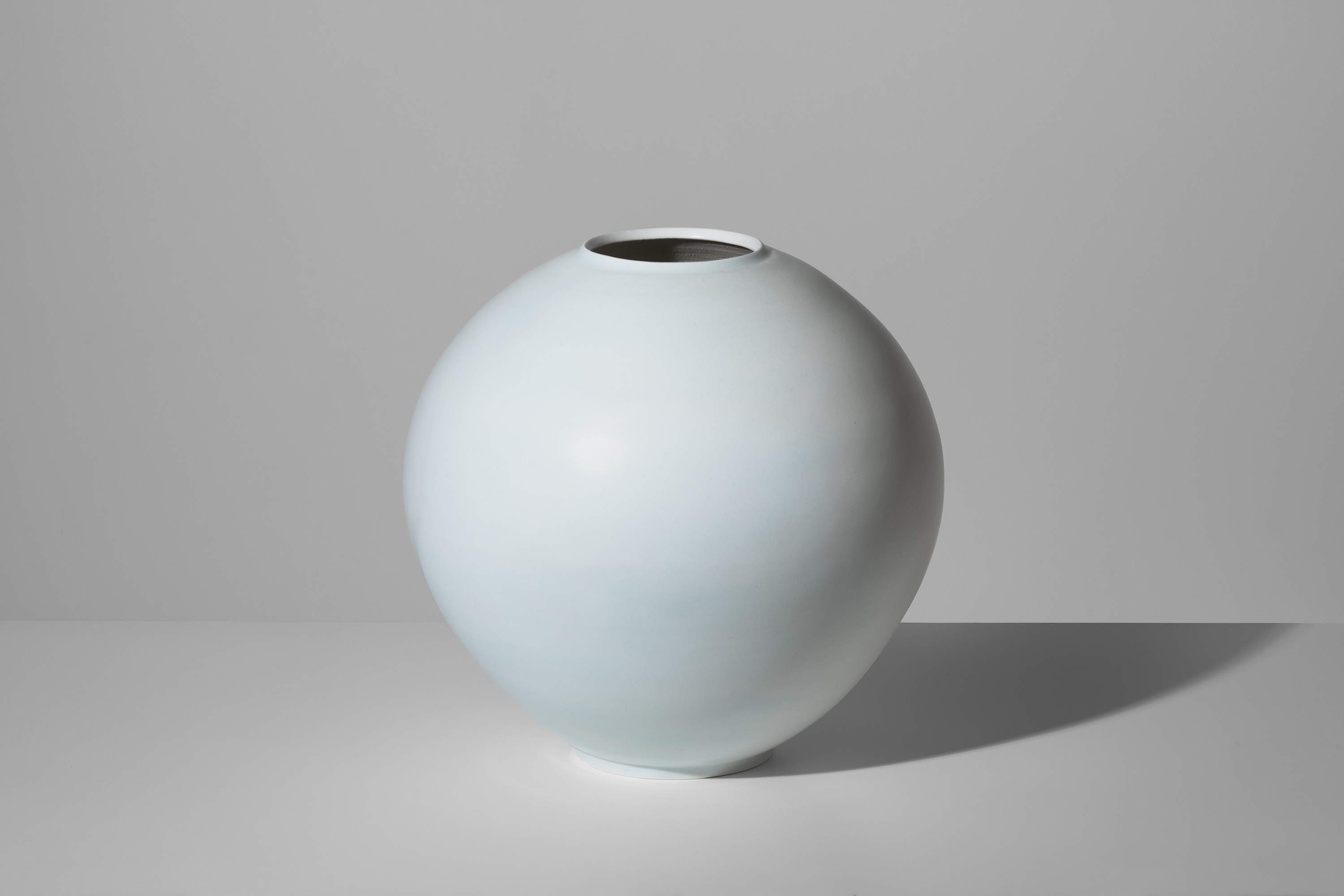 Large White Porcelain Jar