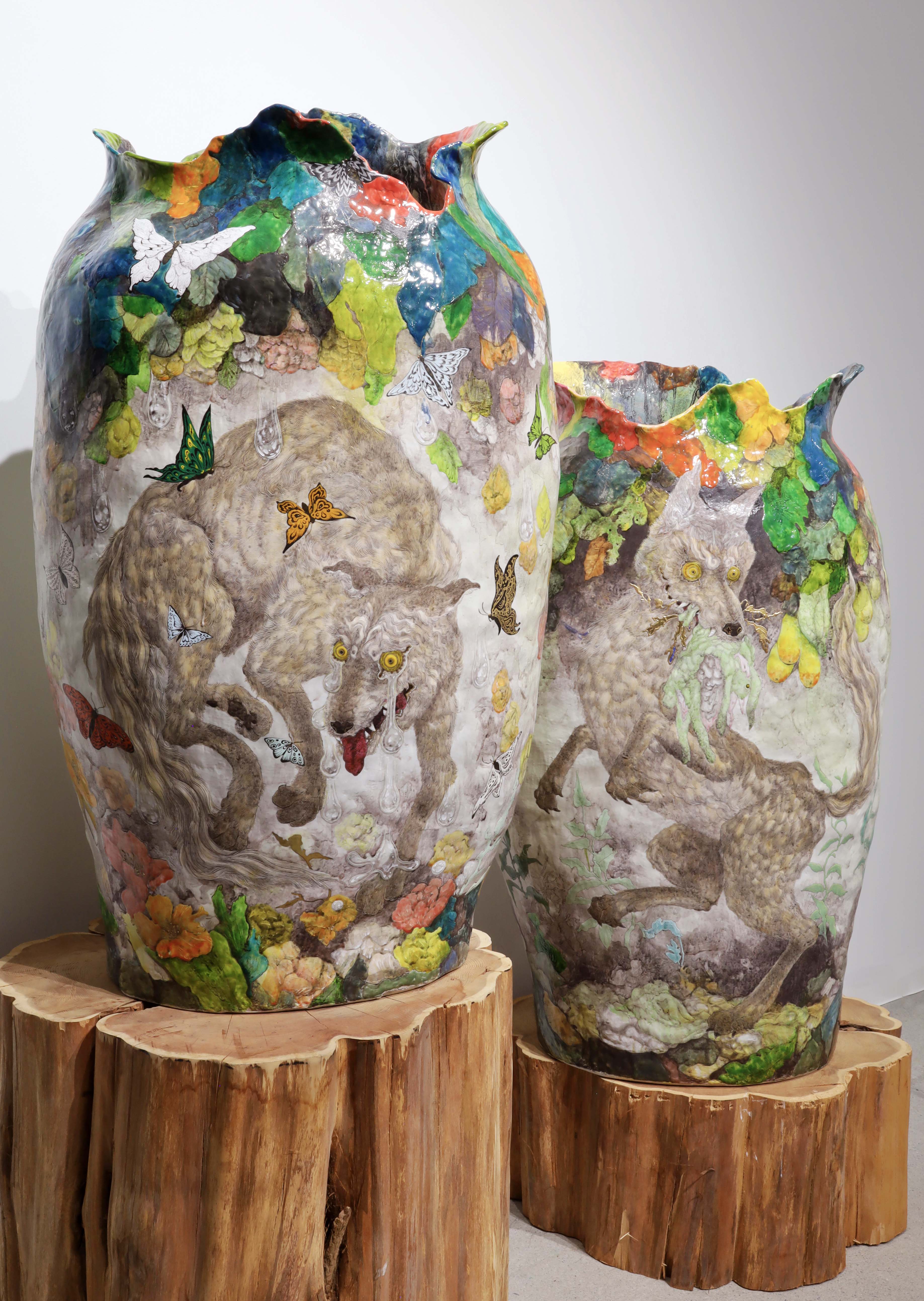 The pots of wolves