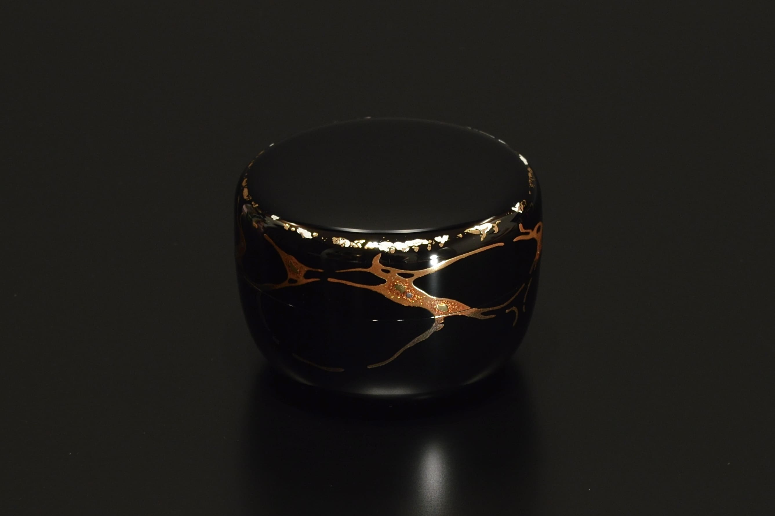 城端蒔絵平棗「Eclipse」